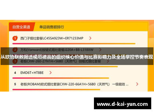 从欧协联数据透视厄德高的组织核心价值与比赛影响力及全场掌控节奏表现 从欧协联数据透视厄德高的组织核心价值与比赛影响力及全场掌控节奏表现